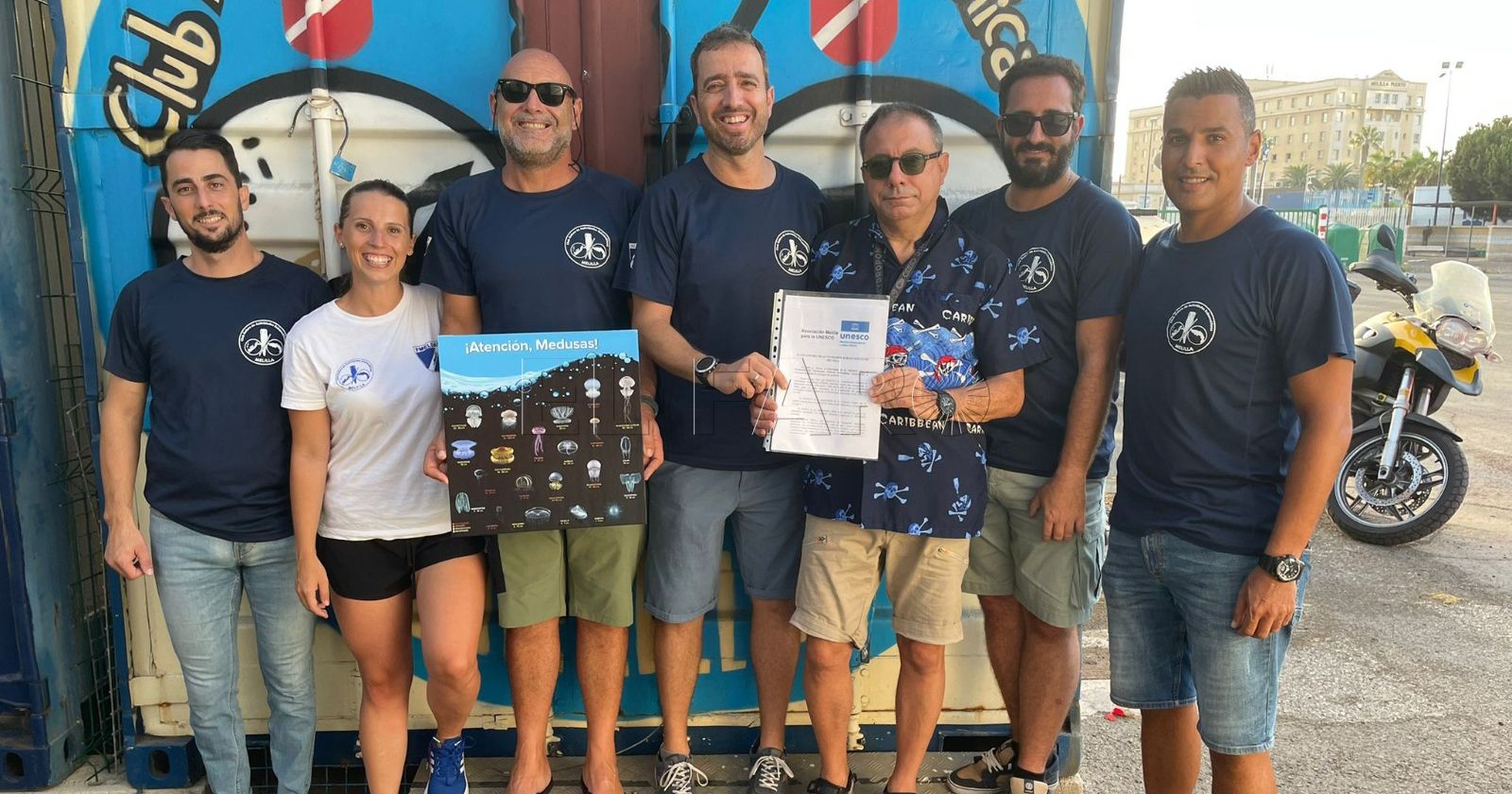recorte carta cámara hiperbárica club ánfora Unesco Melilla apoya la demanda del Club Ánfora