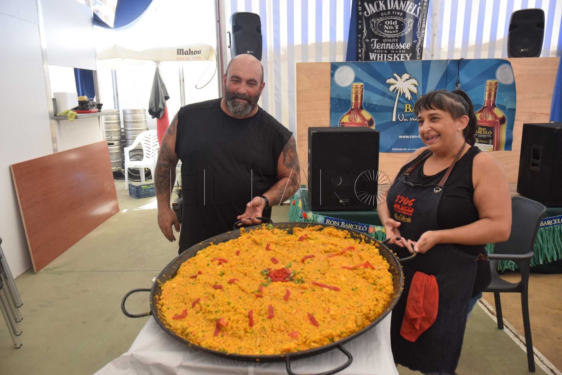 1 1 La caseta 'Ziego Entablao', ganadora del Concurso de Paellas de la Feria