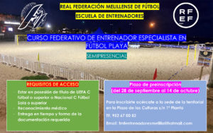 24D 3 La Escuela de Entrenadores de la RFMF convoca tres nuevos cursos