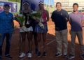 3 4 Amy Zhu y Karola Bejenaru se llevan el título del cuadro de dobles femenino