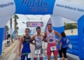 307484428 5776685265710000 3696183778690503578 n Álvaro Martínez y Lidia Castillo se llevan el triunfo en el Triatlón Día de Melilla