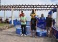 308060840 782915449709506 6666998529308046107 n Álvaro Martínez y Sofía Uasani, vencedores de la LIV Travesía a Nado