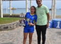 308189743 782914373042947 3121010534142795261 n Álvaro Martínez y Sofía Uasani, vencedores de la LIV Travesía a Nado