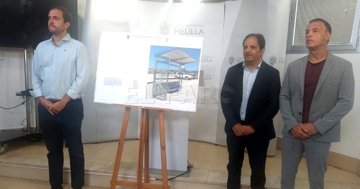 Medio Ambiente implantará 35 nuevas marquesinas en el centro de Melilla