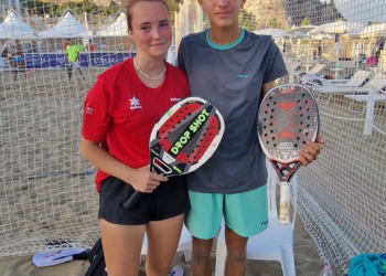 Arina y Nicolas Buenos resultados de Nicolás Volpe en el Mundial por parejas