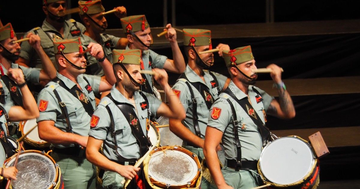 Banda legionaria La Banda de Guerra, un símbolo legionario