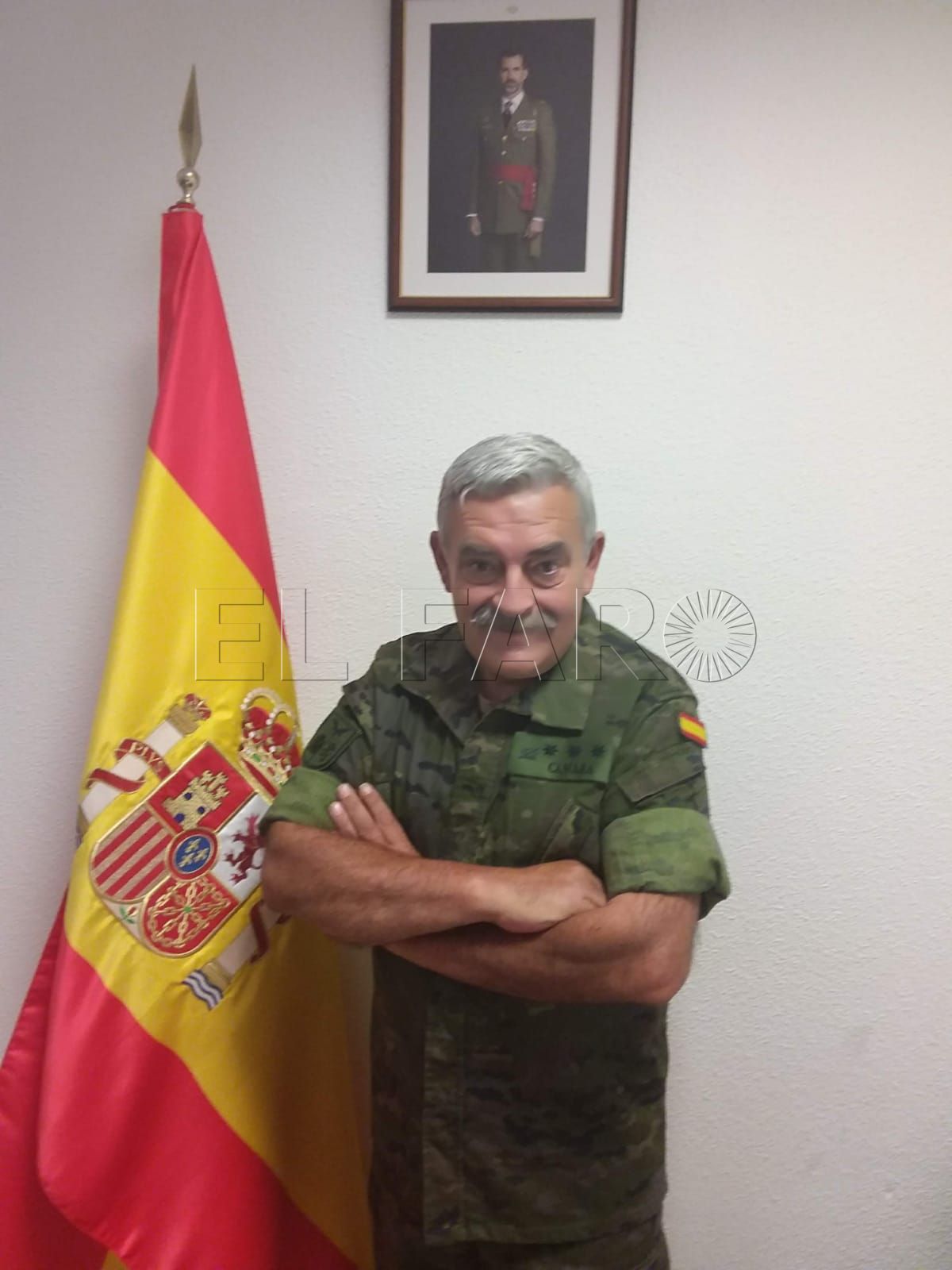 FOTO CORONEL “En la actualidad Melilla, como una ciudad más española, camina dentro de ésta hacia el futuro con ilusión y esperanza"