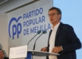 Feijoo 1 Feijóo asegura en Melilla que le preocupa que los españoles sean cada día más pobres con las políticas de Sánchez