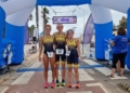 IMG 20220918 WA0010 Álvaro Martínez y Lidia Castillo se llevan el triunfo en el Triatlón Día de Melilla