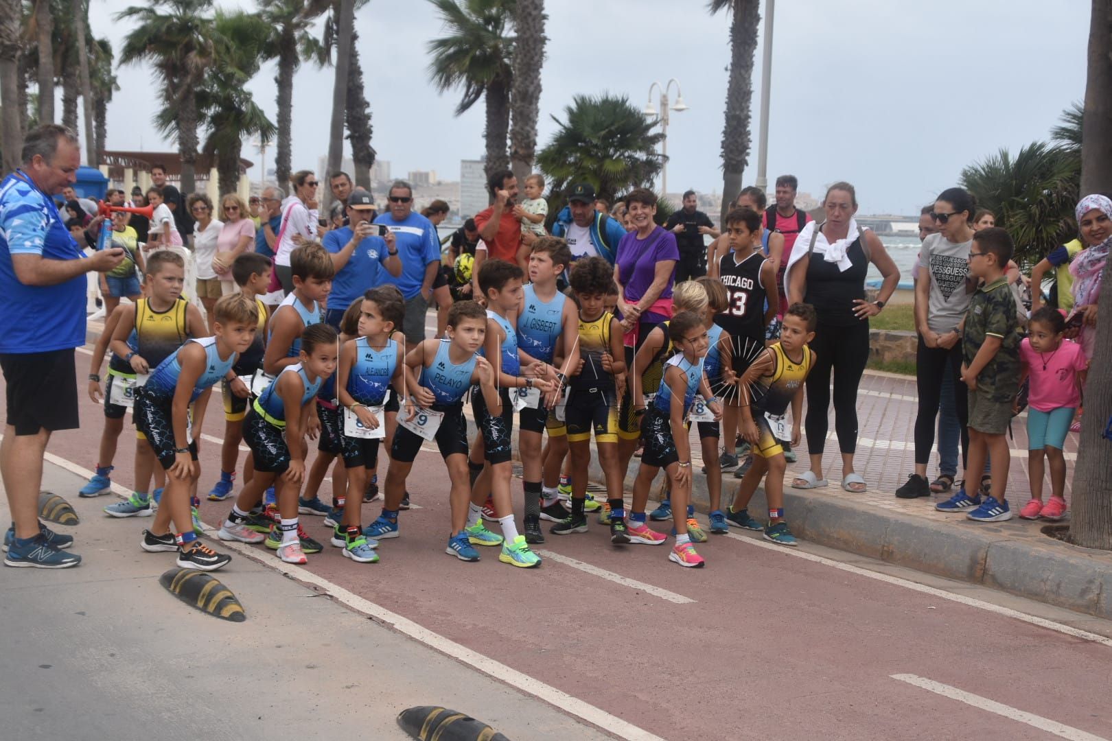 IMG 20220918 WA0011 Álvaro Martínez y Lidia Castillo se llevan el triunfo en el Triatlón Día de Melilla