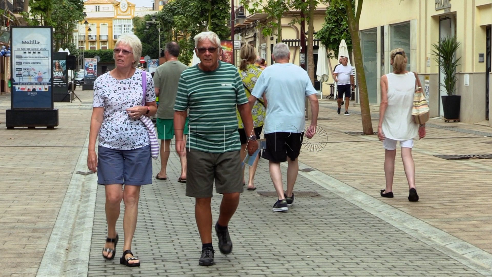 Los cruceristas se muestran maravillados con Melilla Los cruceristas, maravillados con la belleza arquitectónica de Melilla