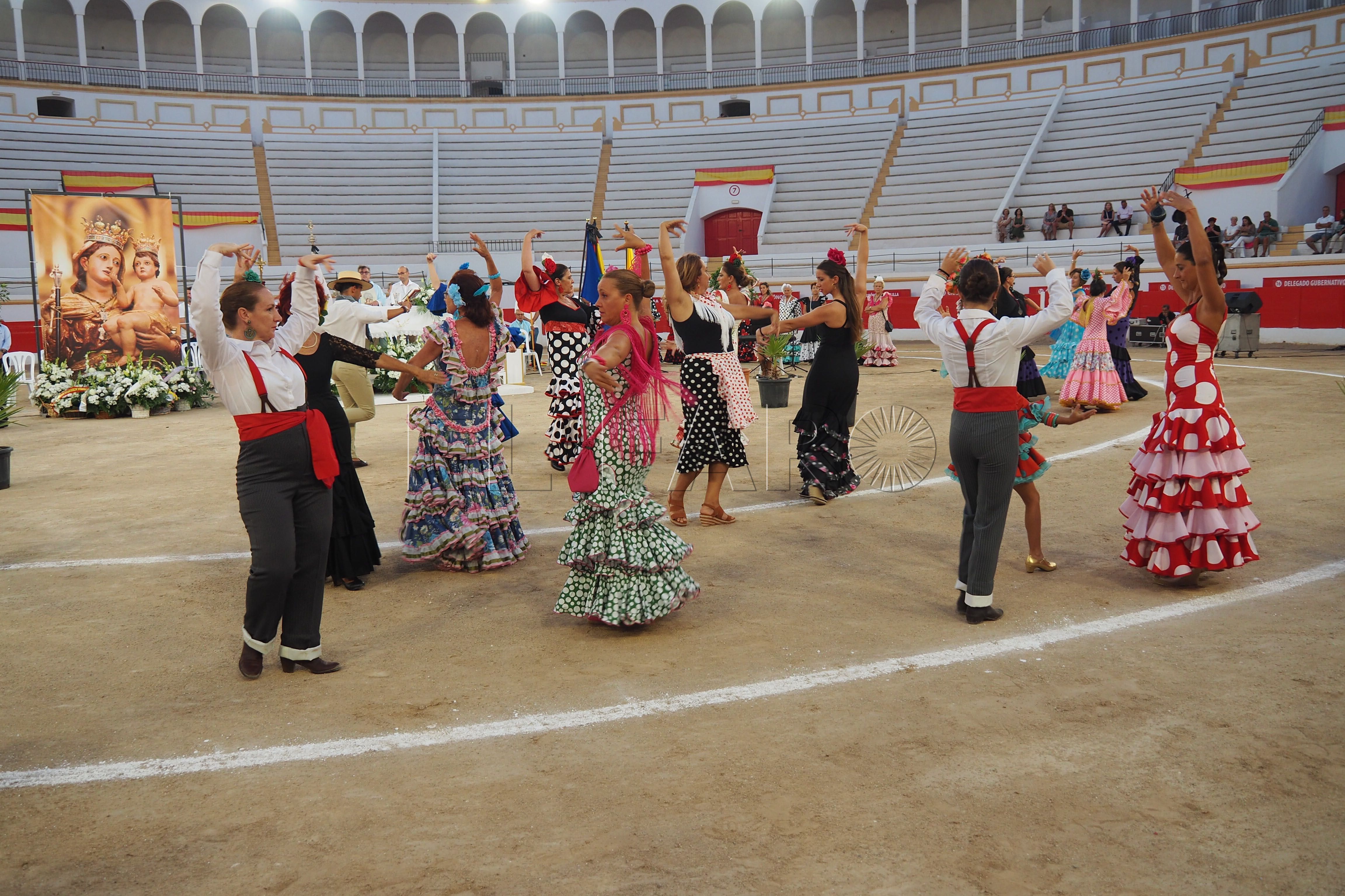 Misa Rociera 2022 146 Rosario y misa rociera en la plaza de toros con motivo de las fiestas patronales