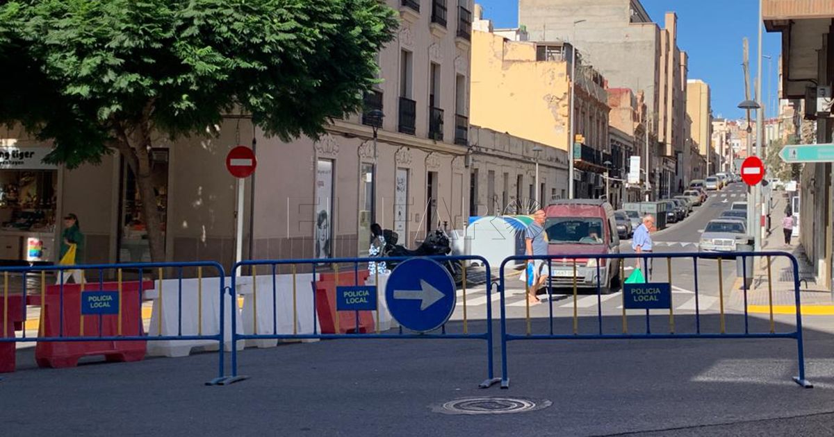 Obras Seguridad Ciudadana modifica la dirección de varias calles del centro, que no serán definitivas