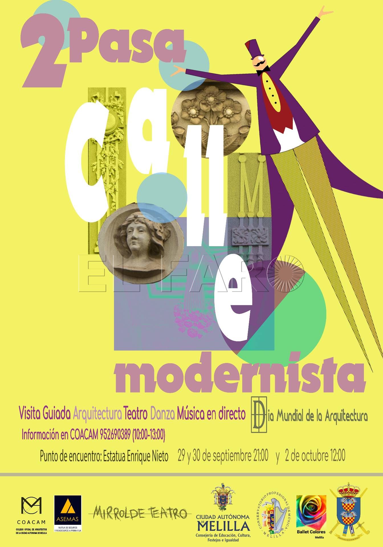 Pasacalle Melilla ya tiene listo el segundo Pasacalles Modernista