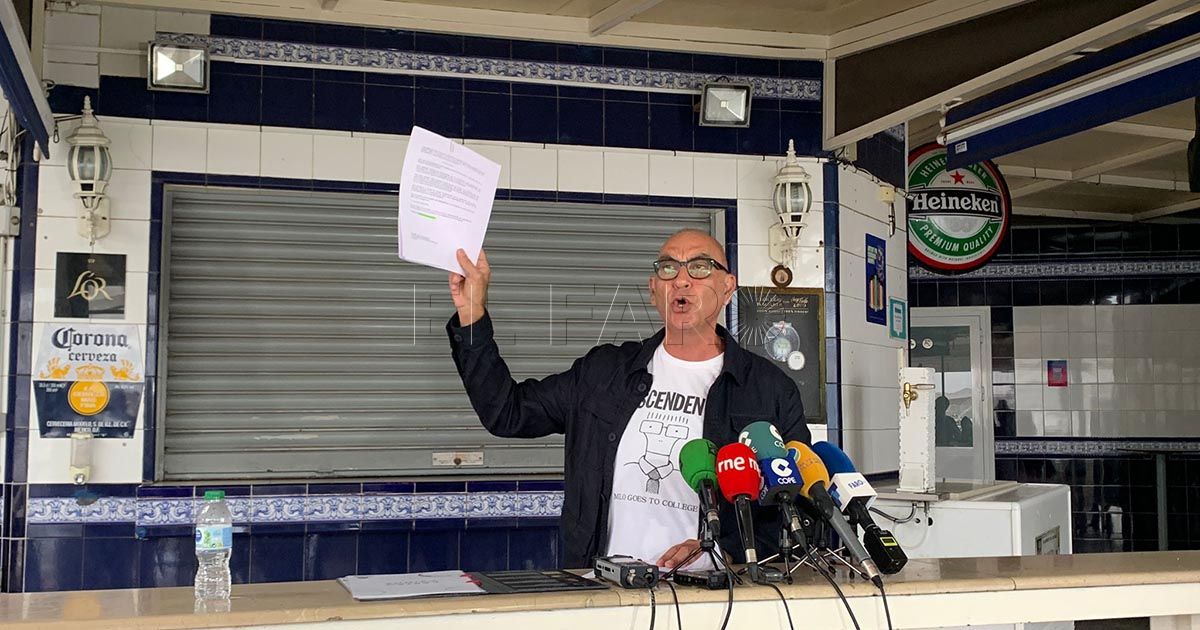 Pérgola Juanma Cano, propietario de La Pérgola: "Estamos tocados, pero no hundidos"