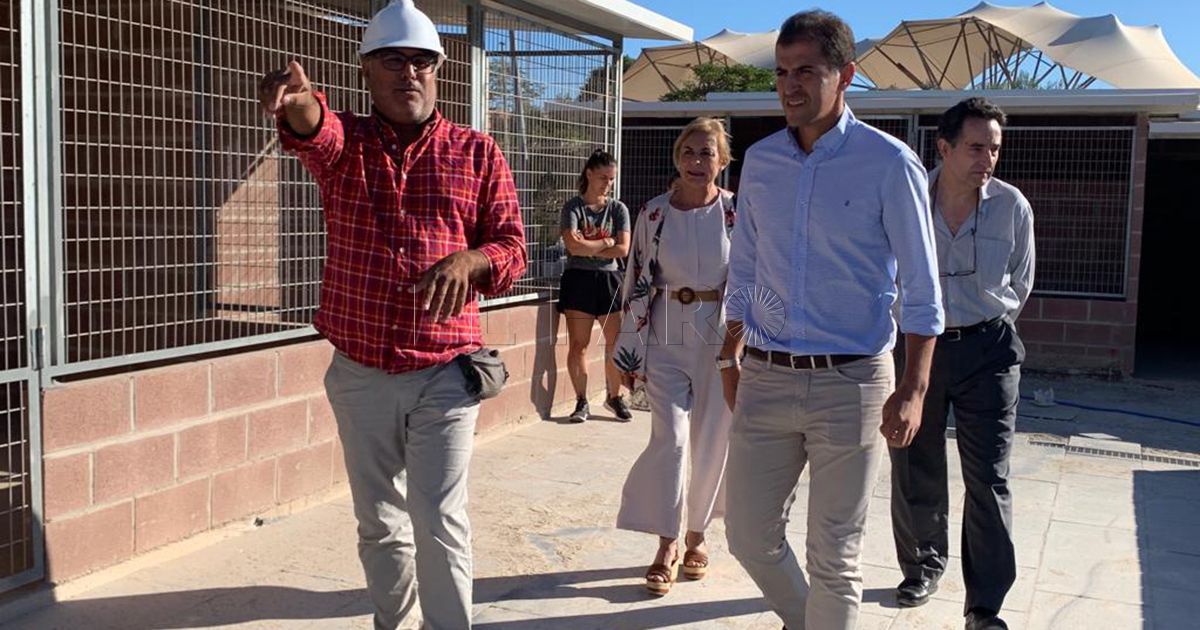 Protectora Bussian prevé que las nuevas instalaciones de la protectora de animales se inauguren antes de final de año