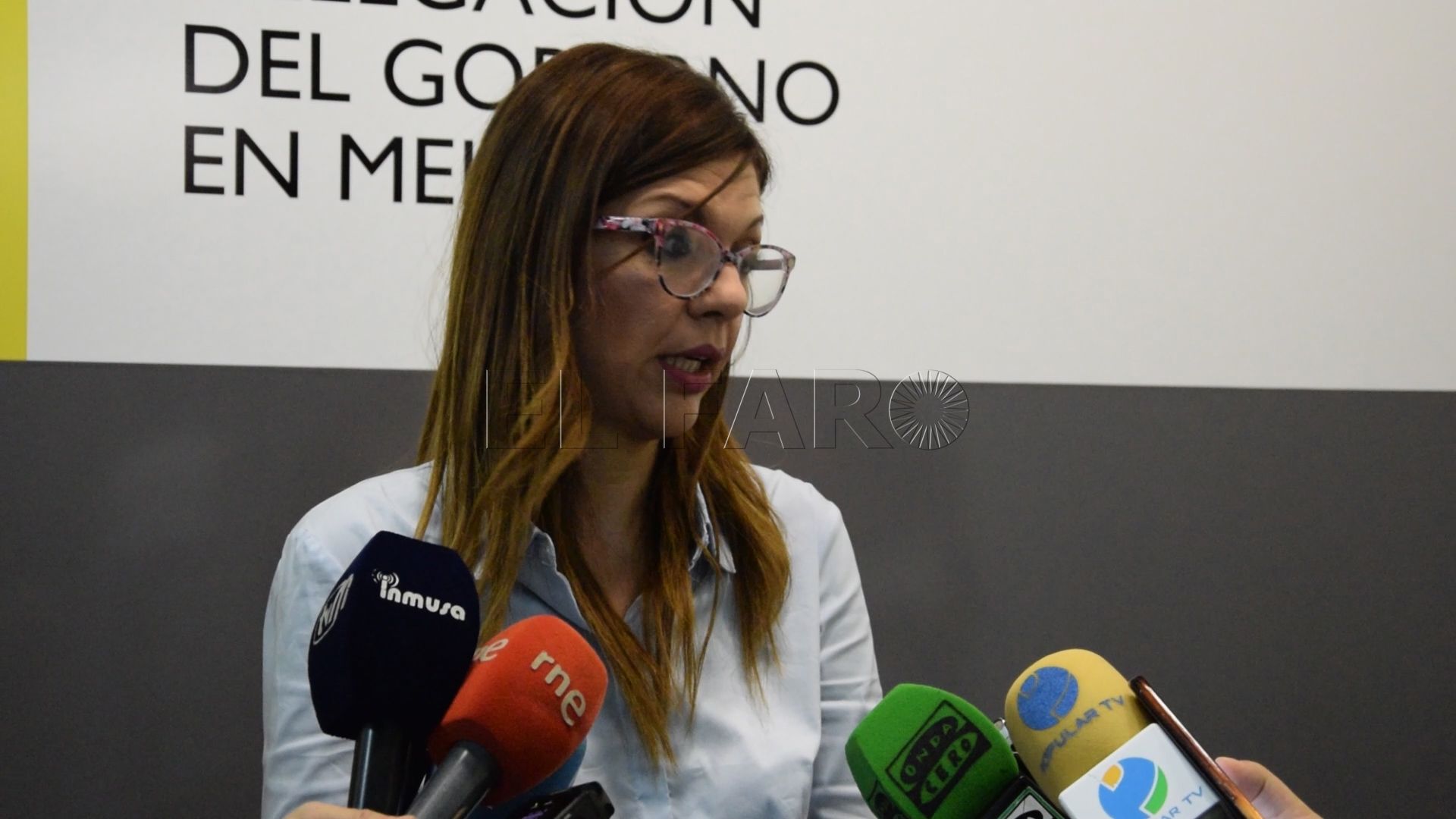 La delegada resalta que Sánchez ha cumplido con el tema de la aduana comercial