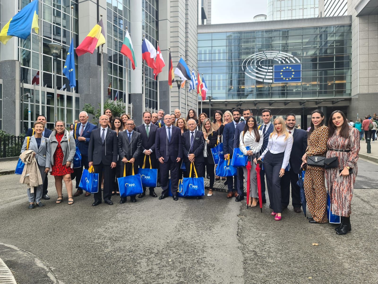 La abogacía melillense visita el Parlamento Europeo