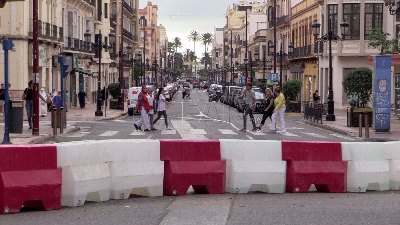 Las obras en las calles del centro de Melilla siguen siendo interminables