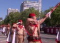 12 de octubre Regulares de Melilla, levantan expectación en el desfile por el Día de la Fiesta Nacional