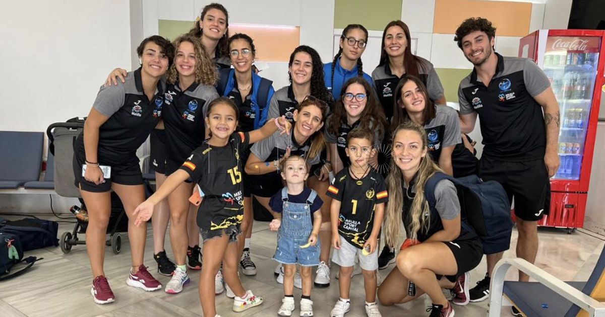 55555 El CV Melilla femenino debuta en la Superliga 2 femenina con un gran triunfo