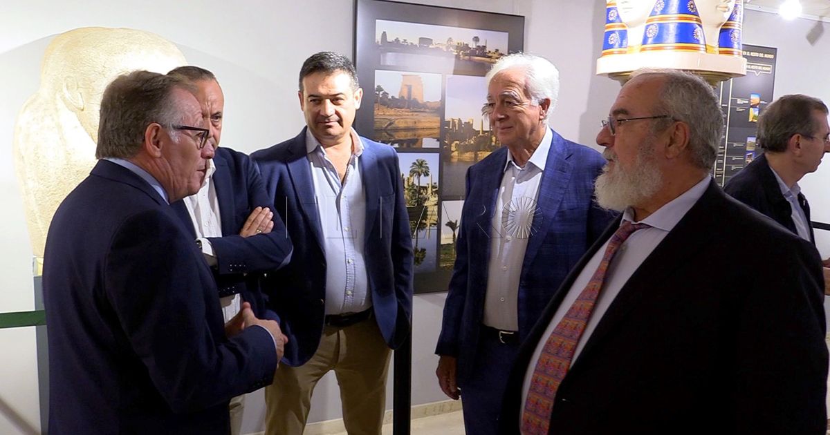 CEME Empresarios de Melilla se reúnen con representantes de Cepyme en el Museo Egipcio, que anuncia su traslado