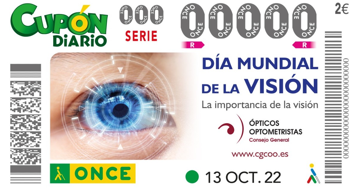 Reivindican la importancia de la revisión visual a través de un cupón de la ONCE