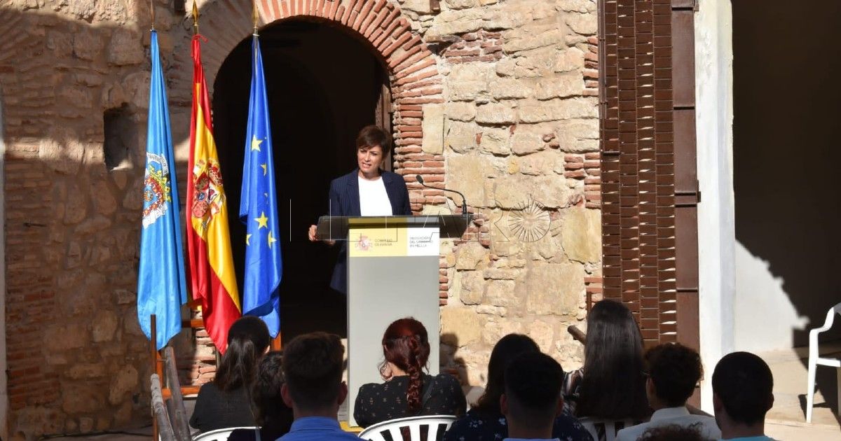 Isabel Rodríguez 1 La ministra Isabel Rodríguez anuncia en Melilla un Plan de Empleo para 1.500 parados