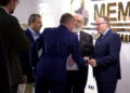WhatsApp Image 2022 10 04 at 9.43.29 PM 1 Empresarios de Melilla se reúnen con representantes de Cepyme en el Museo Egipcio, que anuncia su traslado