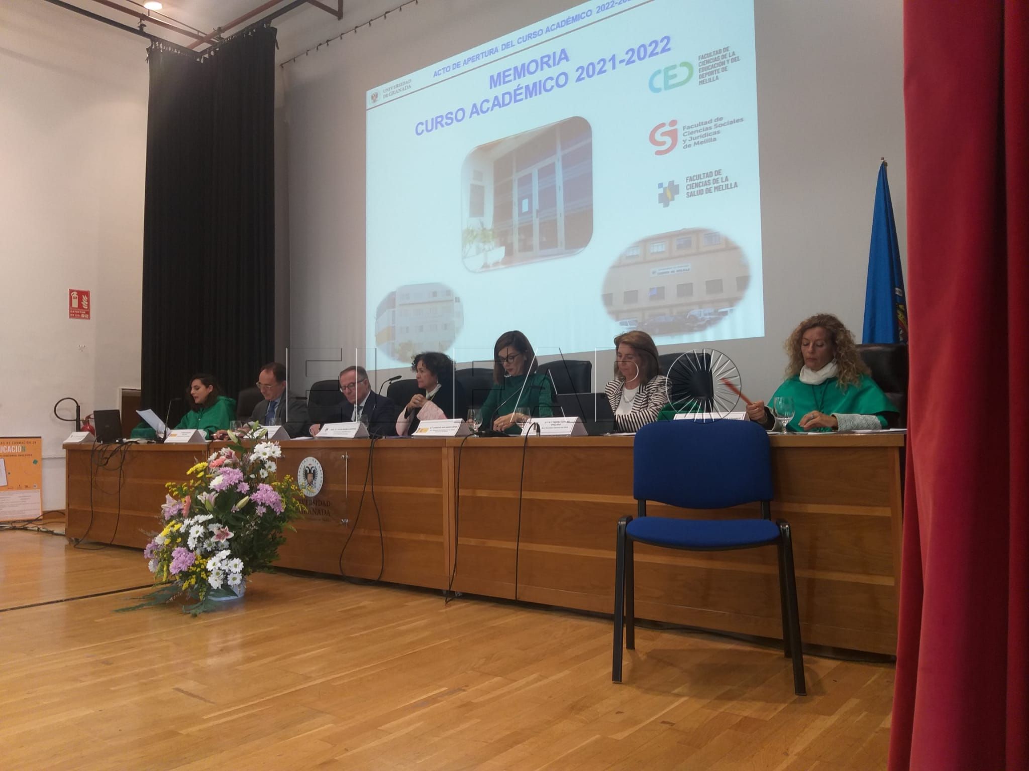 UGR Melilla abre el curso con la promesa de más dinero para mejorar el Campus