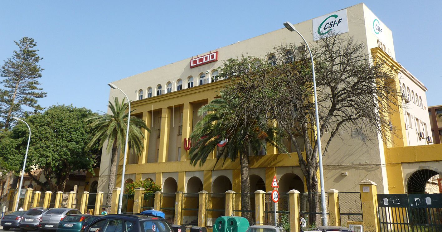 edificio sindicatos recorte 1 CSIF aplaude la defensa de De Castro a los Bomberos