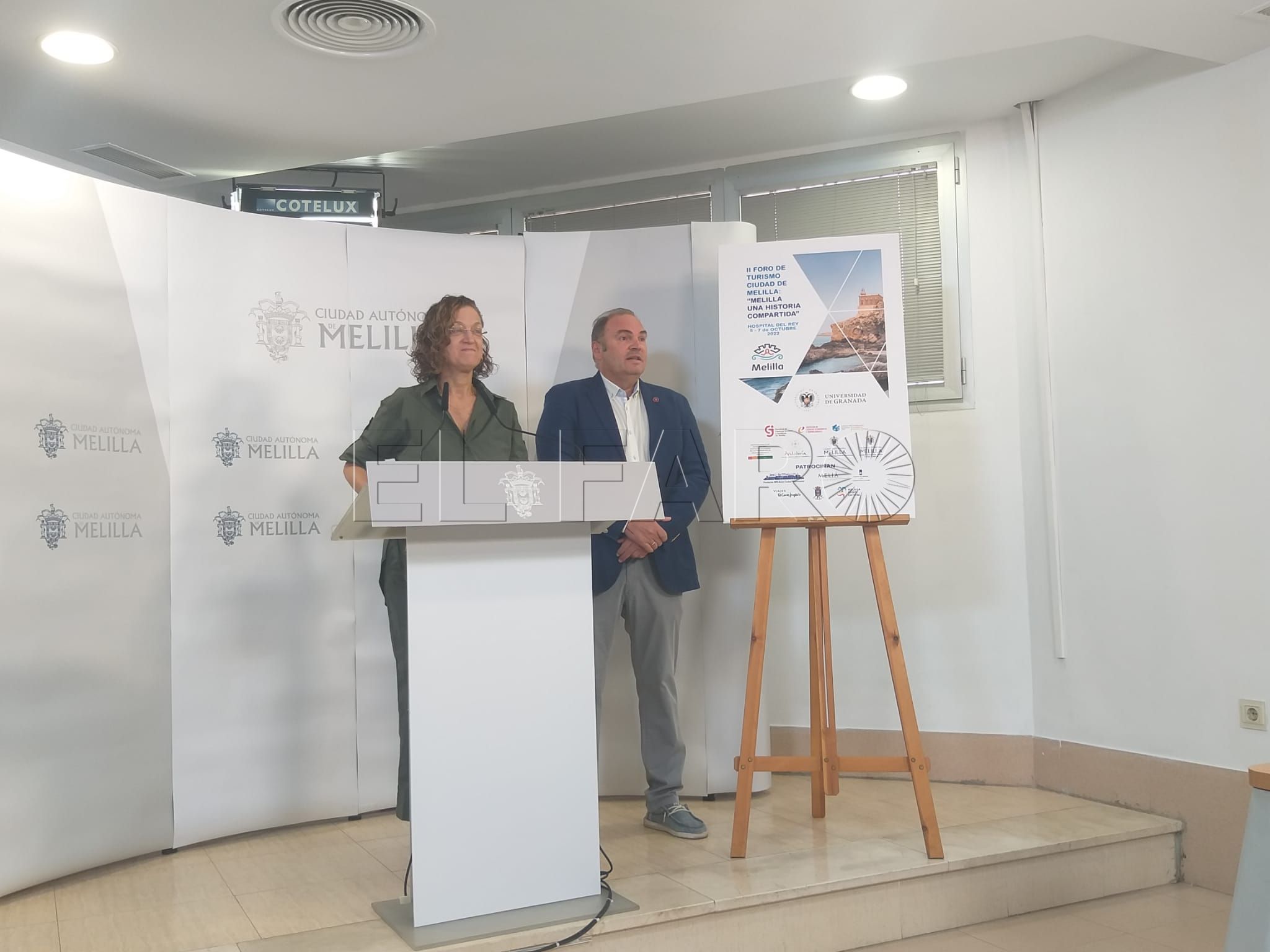 Presentación del II Foro de Turismo en la Ciudad de Melilla, “Melilla una historia compartida”
