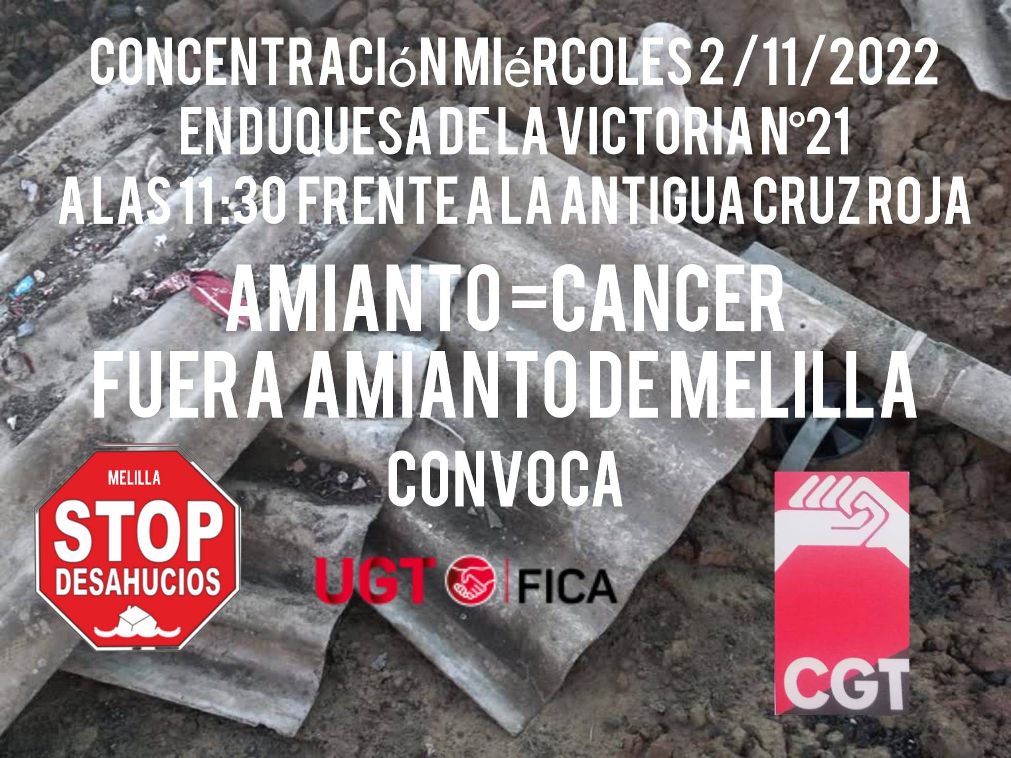 image 1 Convocan a una concentración por una Melilla libre de amianto