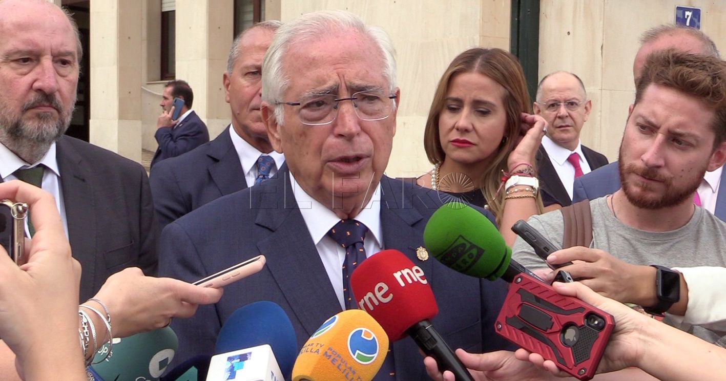 imbroda guardia civil recorte Imbroda cree que María Gámez podría haberse comprometido a traer 200 agentes más de la Guardia Civil a Melilla