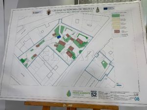 plano rastro obras La Ciudad remodelará la plazoleta de la calle García Cabrelles