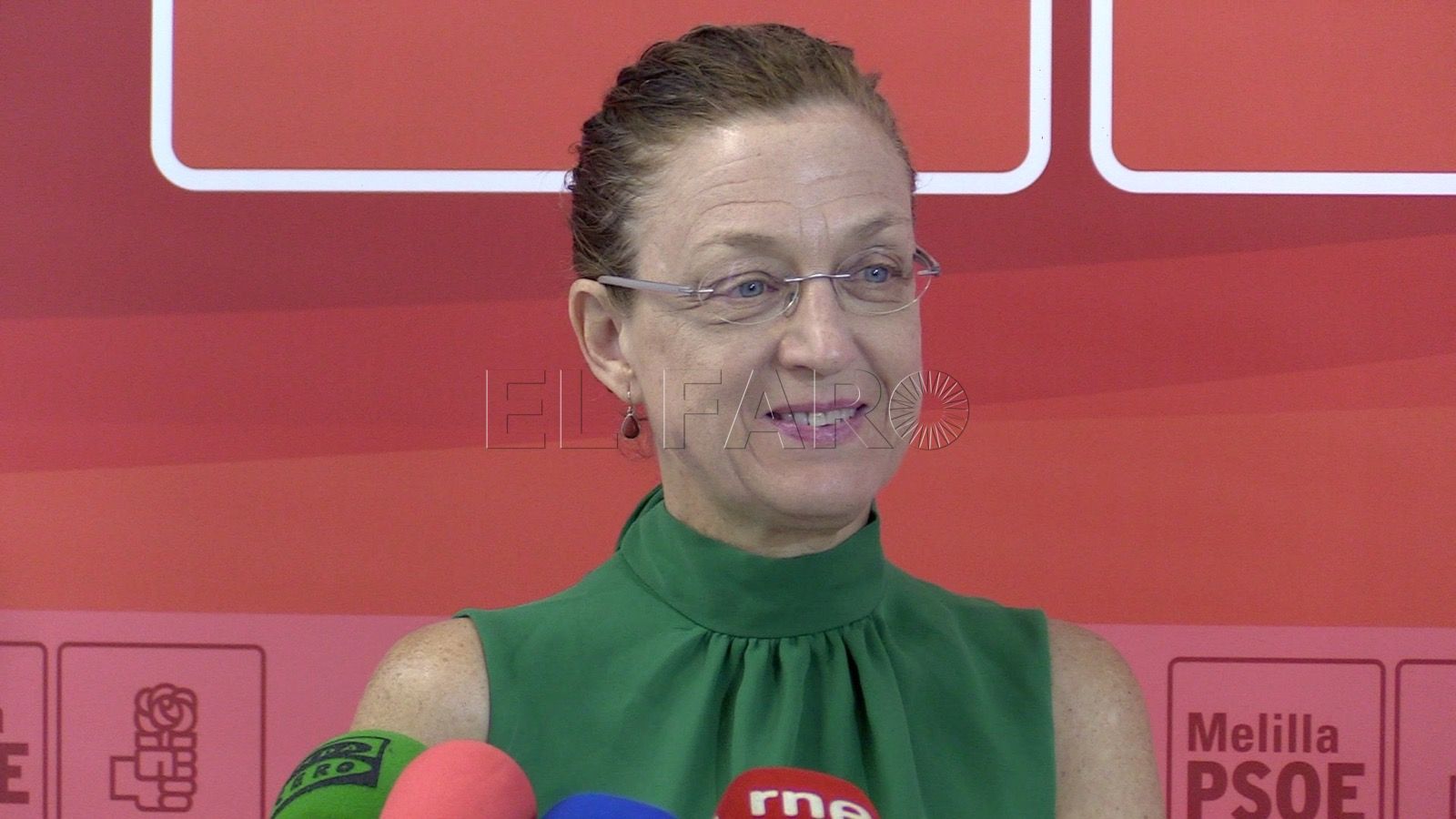 rojita Rojas dice que la asignación a Melilla baja en los Presupuestos del Estado por el fin de las obras del nuevo hospital