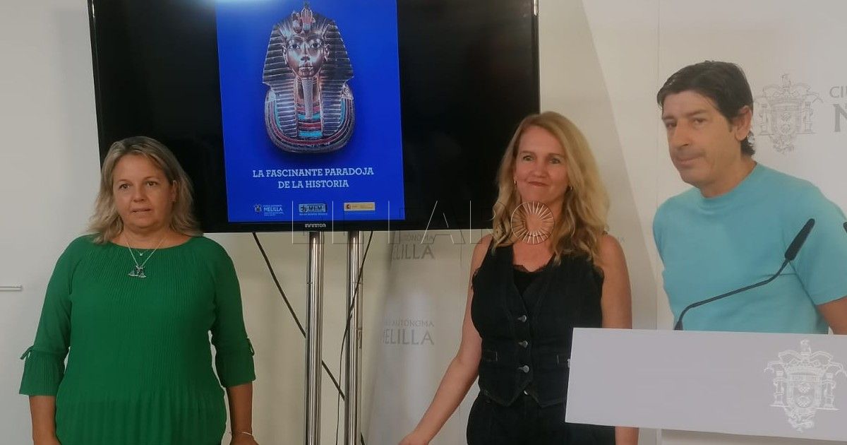 tutankhamón Cultura acerca la egiptología a Melilla para celebrar los cien años del descubrimiento de Tutankhamón
