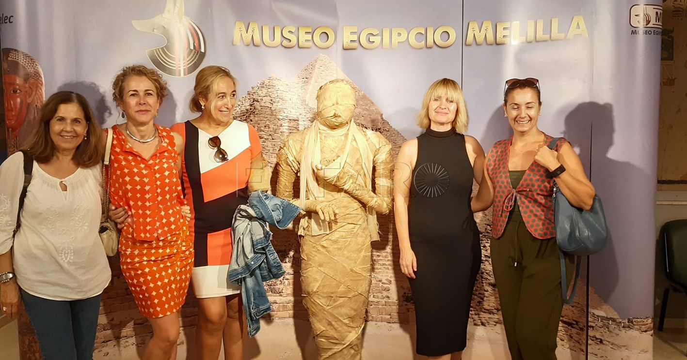 1 recorte Éxito de participación en la jornada de puertas abiertas del Museo Egipcio de Melilla