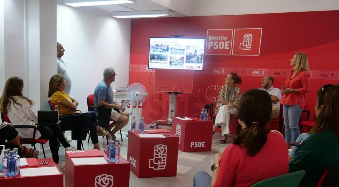 El PSOE se reúne con movimientos ciudadanos preocupados por el medio ambiente de Melilla