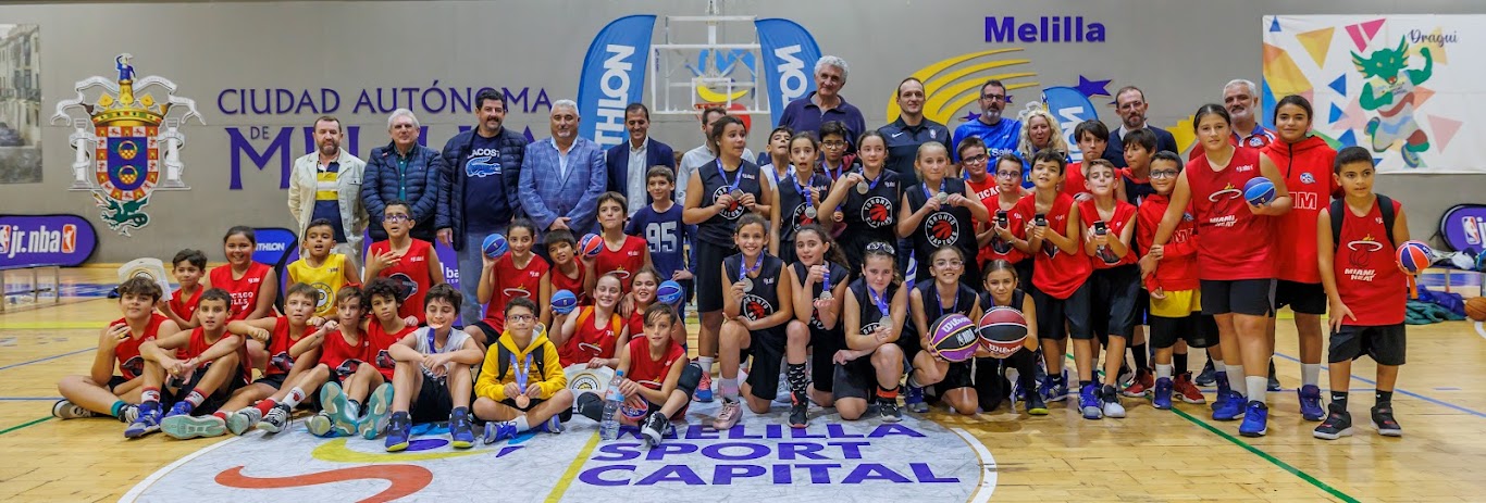 Melilla vive una gran fase final de la Liga Jr. NBA-FEB
