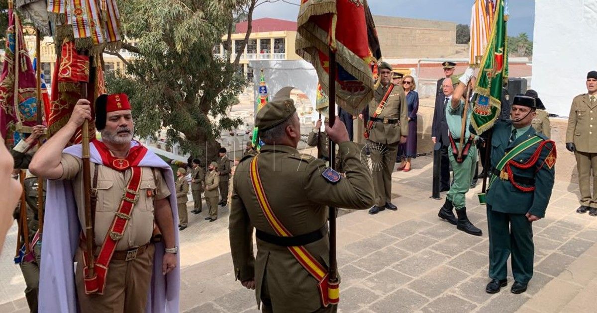Acto del 2 de noviembre en el Panteón de Regulares Compromís pregunta al Gobierno cuánto cuesta tener a Sanjurjo en el Panteón de Regulares de Melilla