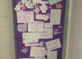 Foto 7 El alumnado de arte del IES Rusadir realiza una 'performance' contra la violencia de género