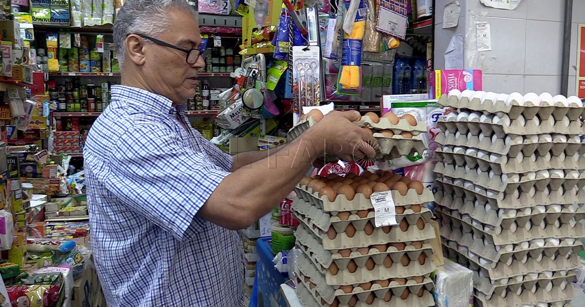 Huevos Ismael, comerciante: “La Navidad se va a poner muy cara”
