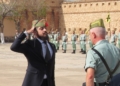 INAQUI CARCEDO LEGIONARIO DE HONOR Noveno Encuentro de Veteranos de la Legión en el Tercio Gran Capitán de Melilla