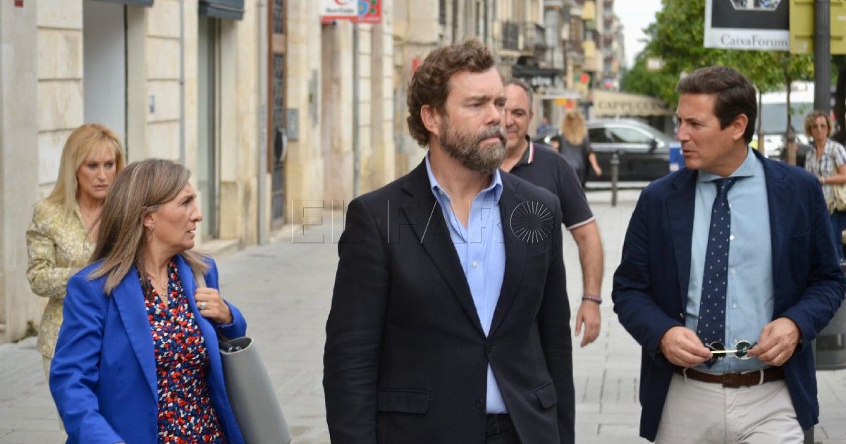 Iván Espinosa de los Monteros Vox acusa Podemos, Bildu y ERC de "instrumentalizar" a la Guardia Civil
