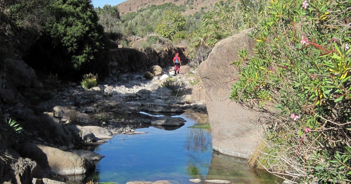 Río de Oro a a su paso por Trara Río de Oro, el río de Melilla