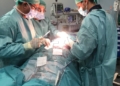 WhatsApp Image 2022 11 08 at 17.00.02 1 El Hospital Comarcal realiza por primera vez la cirugía de artrodesis lumbar