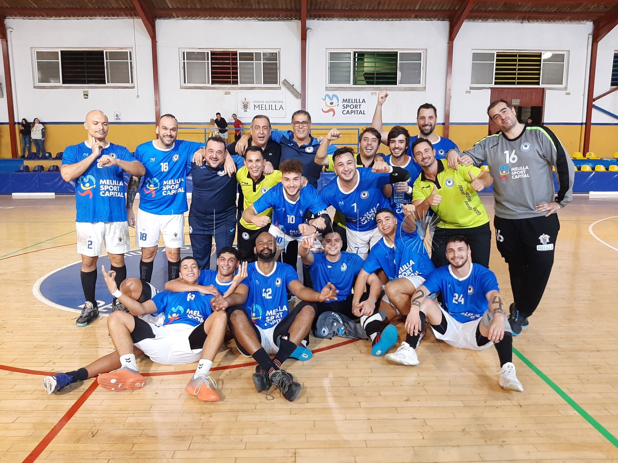 WhatsApp Image 2022 11 12 at 21.30.04 Melilla vence a Pozuelo y ya es segundo de grupo