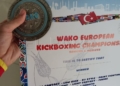 WhatsApp Image 2022 11 20 at 11.48.18 1 El melillense Anxo Vidal, medalla de plata en el Europeo de kickboxing