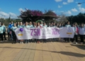 WhatsApp Image 2022 11 20 at 17.12.37 Casi un centenar de melillenses marchan juntos por la Eliminación de la Violencia hacia la Mujer